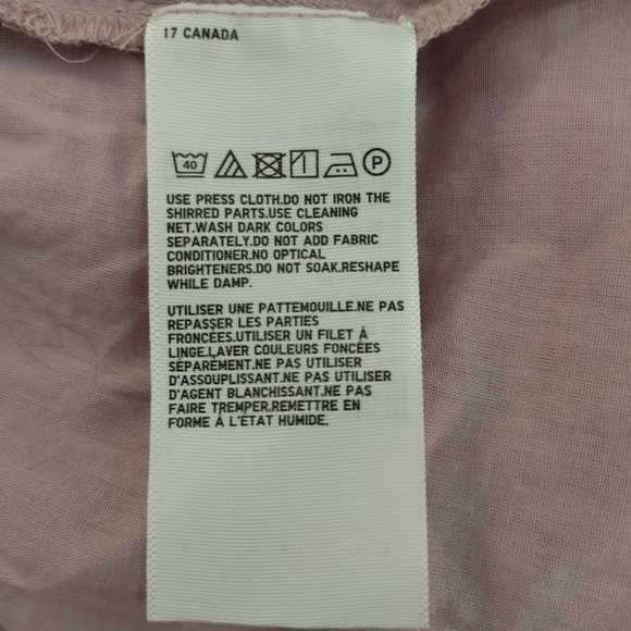 Uniqlo Cotton Cropped Short Sleeve Blouse NWT - Picture 8 of 9